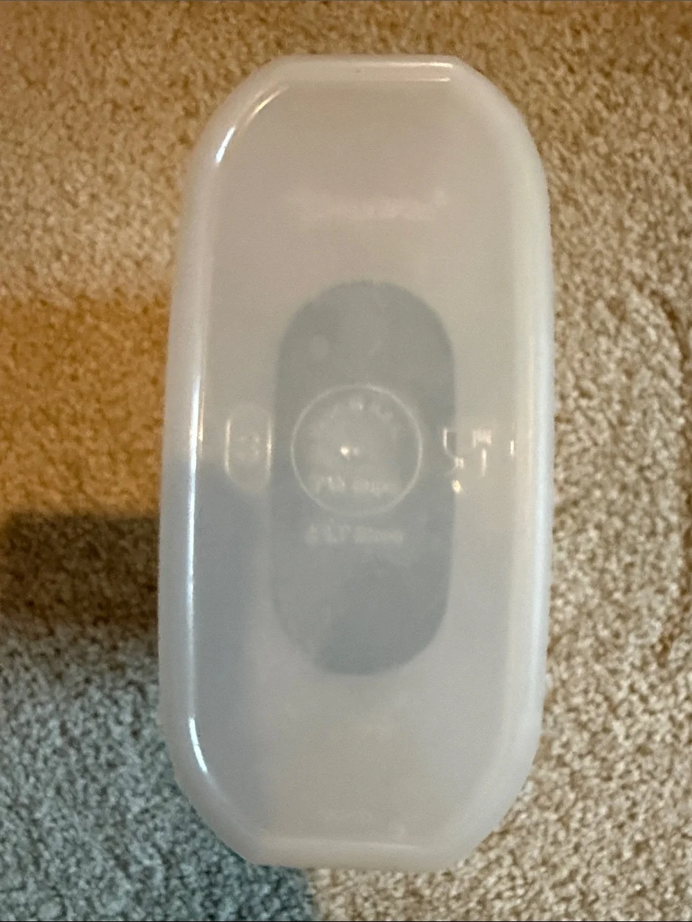 Tupperware Food Storage Container Set with Dark Green Lids - 2 Piece